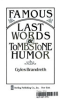 Famous_last_words___tombstone_humor