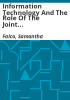 Information_technology_and_the_role_of_the_Joint_Technology_Committee